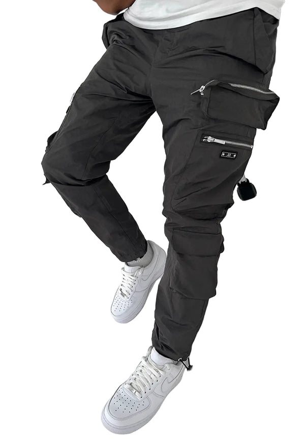 Spodnie Cargo Z Wieloma Kieszeniami