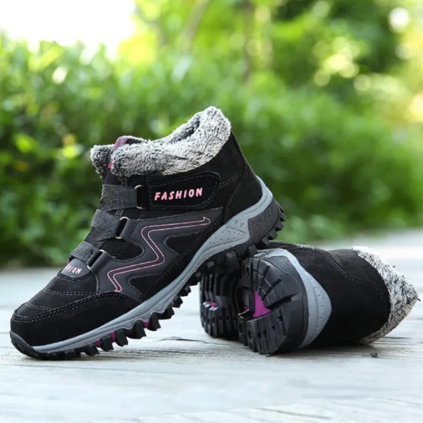 Stabilizujące zimowe buty trekkingowe damskie