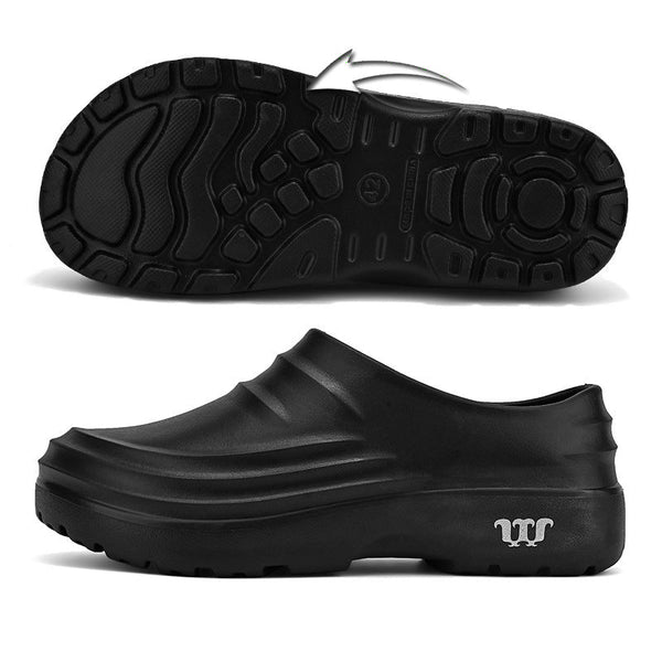 Wsuwane Chodaki Z Platformą I Zamkniętym Noskiem