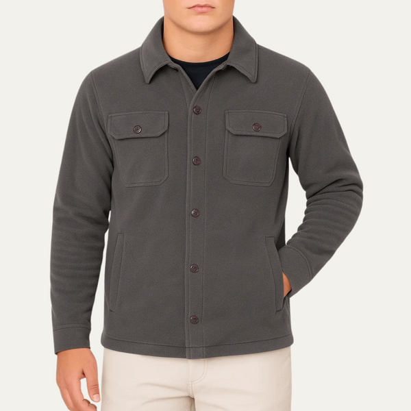 Zapinana Kurtka Koszulowa Dla Mężczyzn