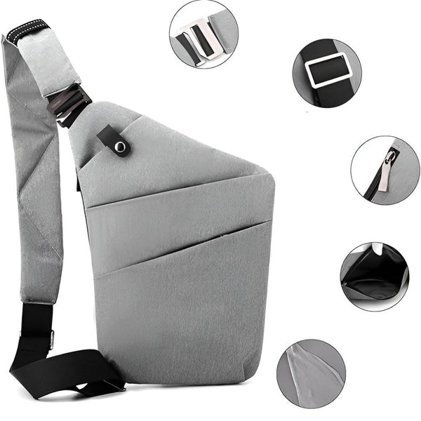 Antykradzieżowa torba na ramię