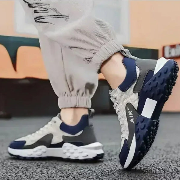 Męskie sneakers sportowe | Gruba podeszwa i nowoczesny design