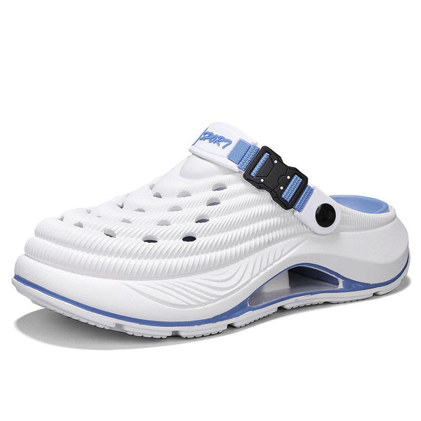 Kroksy Lekkostep | Letnie unisex klapki z oddychającą i antypoślizgową podeszwą